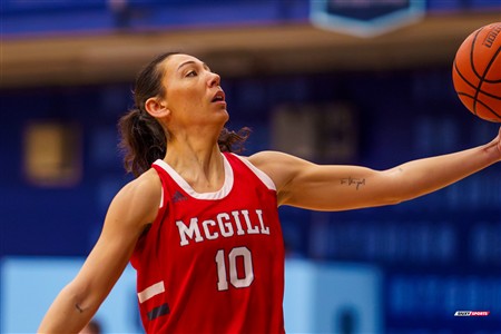 RSEQ 2025 - Basketball F - UQAM (49) vs (78) McGill