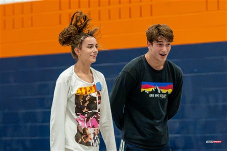 Représentation théâtrale d'avant match - Volleyball