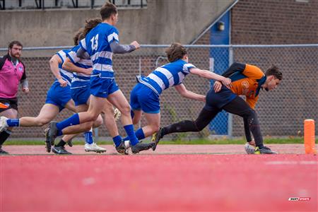 RSEQ 2025 - Demi-finale Rugby M - Cegep André-Laurendeau vs College Dawson