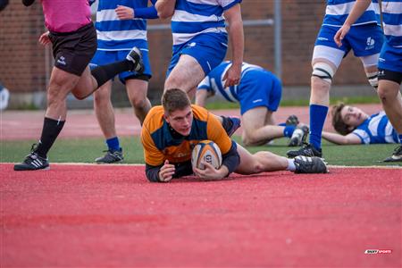 RSEQ 2025 - Demi-finale Rugby M - Cegep André-Laurendeau vs College Dawson