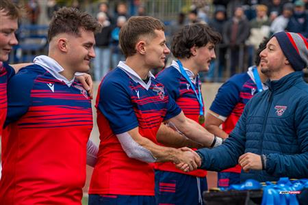 RSEQ 2025 - Rugby M - Finale - ETS vs Université de Montréal - Remise de médailles