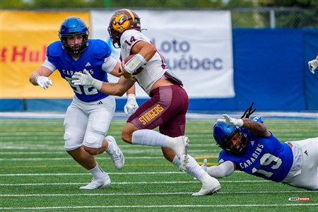 RSEQ 2025 - Football Universitaire - Carabins de Montréal (41) vs (14) Stingers de Concordia - Match