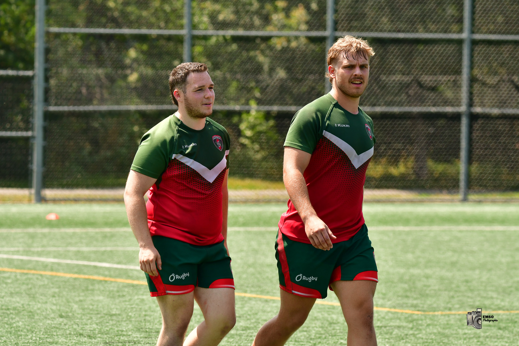 Adrien BLAY - Julien JACQUES -  Rugby Club de Montréal - Town of Mount Royal RFC - Rugby - RQ 2025 - SL M - Semi Final - TMR (17) vs (3) RCM - Reel Emso Photo (#RQ25SLMMRM28) Photo by: emso photo | Siuxy Sports 2025-08-09