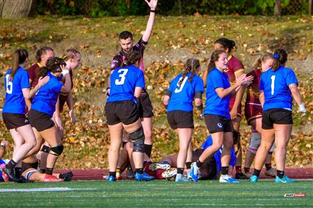 RSEQ 2025 - Rugby F Final Bronze - Concordia vs U. de Montréal - Match