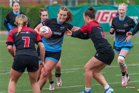 RQ 2025 - LPR2 F - Montreal Wanderers (38) vs (14) Club de Rugby de Québec