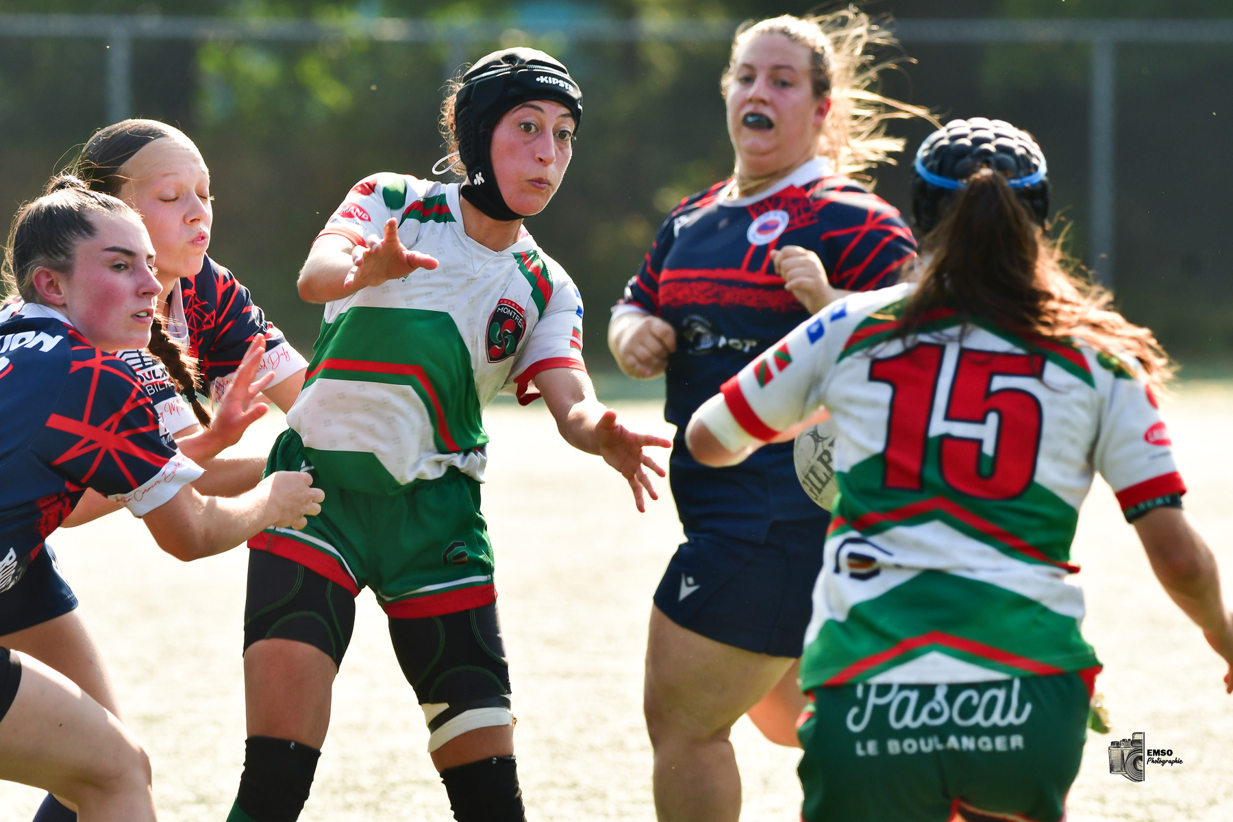 Yasmine KESSACI -  Rugby Club de Montréal - Braves de Trois-Rivières - Rugby - RQ 2025 - LPR2 F - Demi Finale - RCM (48) vs (14) Braves de Trois-Rivières (#RQ25LP2FRCMB8) Photo by: emso photo | Siuxy Sports 2025-08-09