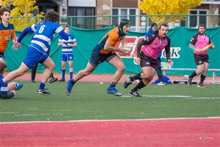 RSEQ 2025 - Demi-finale Rugby M - Cegep André-Laurendeau vs College Dawson