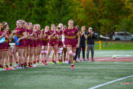 RSEQ 2025 - Rugby F Final Bronze - Concordia vs U. de Montréal - Before & After Match