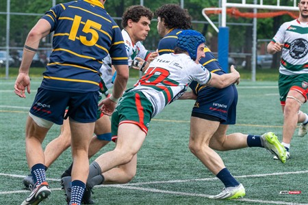 RQ 2025 - Super Ligue M - Rugby Club de Montréal (15) vs (31) Town Mount Royal - 1st half - Reel Juan