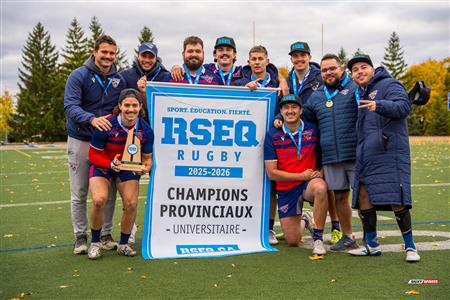 RSEQ 2025 - Rugby M - Finale - ETS vs Université de Montréal - Après Match