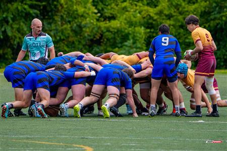 RSEQ 2025 - Rugby M - Université de Montréal vs Concordia University - Première mi-temps