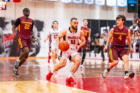 RSEQ 2025 - Basketball M - McGill (54) vs (76) Concordia