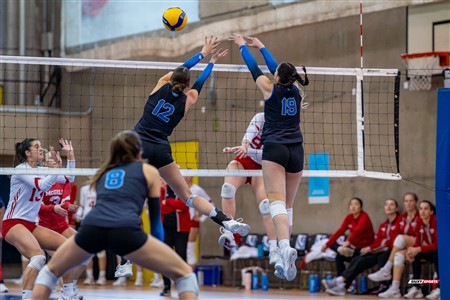 RSEQ 2025 - Volleyball F - 1/2 finale 3 - U de Montréal (3) vs (0) McGill