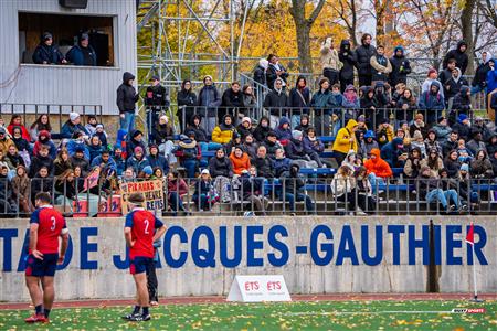 RSEQ 2025 - Rugby M - Finale - ETS vs Université de Montréal - Avant Match et Tribunes