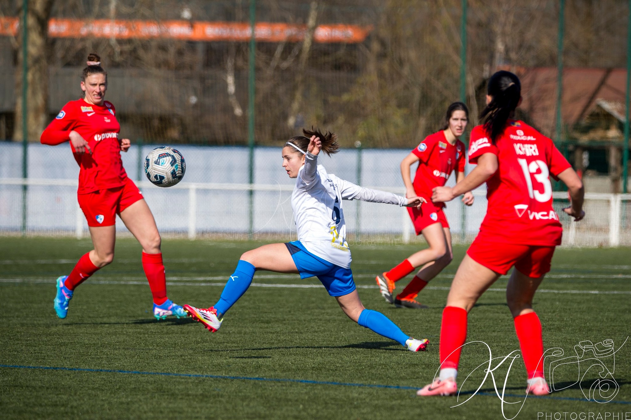  Grenoble Foot 38 - US Colomiers - Soccer - FFF 2025 - D3 FÉMININE - Grenoble Foot 38 (1) vs (1) US Colomiers (#FFF25D3FG38USC02) Photo by: Karine Valentin | Siuxy Sports 2025-02-16