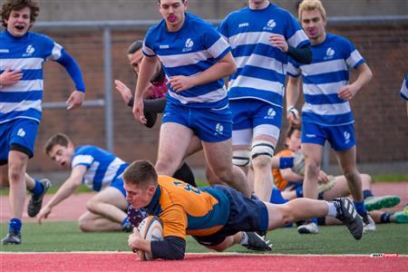 RSEQ 2025 - Demi-finale Rugby M - Cegep André-Laurendeau vs College Dawson