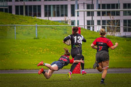 RQ 2025 - LPR2 F - Club de Rugby de Québec (0) vs (39) Saint-Georges Lumberjacks