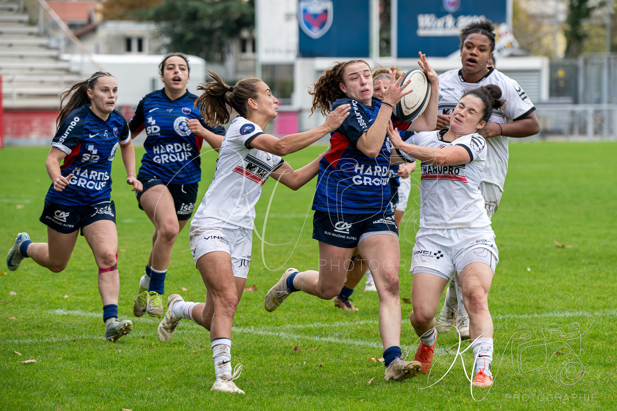  FC Grenoble Rugby - Stade Toulousain - Rugby - FFR 2025 - Elite 1 - Amazones FC Grenoble vs Stade Toulousain (#FFR25E1FCGT11) Photo by: Karine Valentin | Siuxy Sports 2025-11-02
