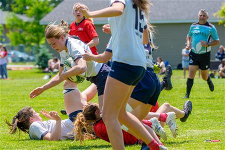 RQ 2025 - Super Ligue Fém - SABRFC (14) vs (43) Club de Rugby de Québec