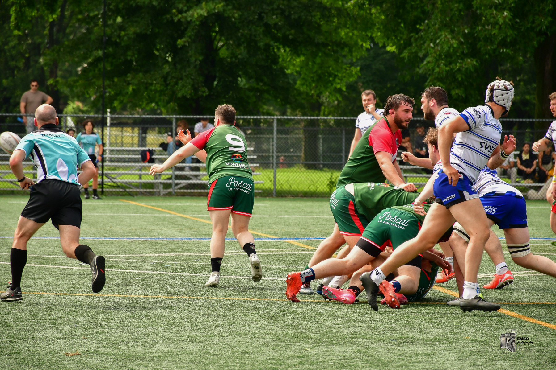 Josselin THIZON -  Rugby Club de Montréal - Parc Olympique Rugby - Rugby - RQ 2025 - SL M - Rugby Club de Montréal vs Parc Olympique (#RQ25SLMRMPO86) Photo by: emso photo | Siuxy Sports 2025-06-28