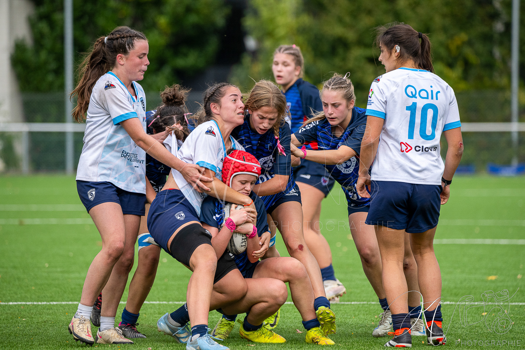 FC Grenoble Rugby - Montpellier Hérault Rugby - Rugby - FFR 2025 - U18 F - Amazones FCG vs Montpellier (#FFR25U18FAM10) Photo by: Karine Valentin | Siuxy Sports 2025-10-18