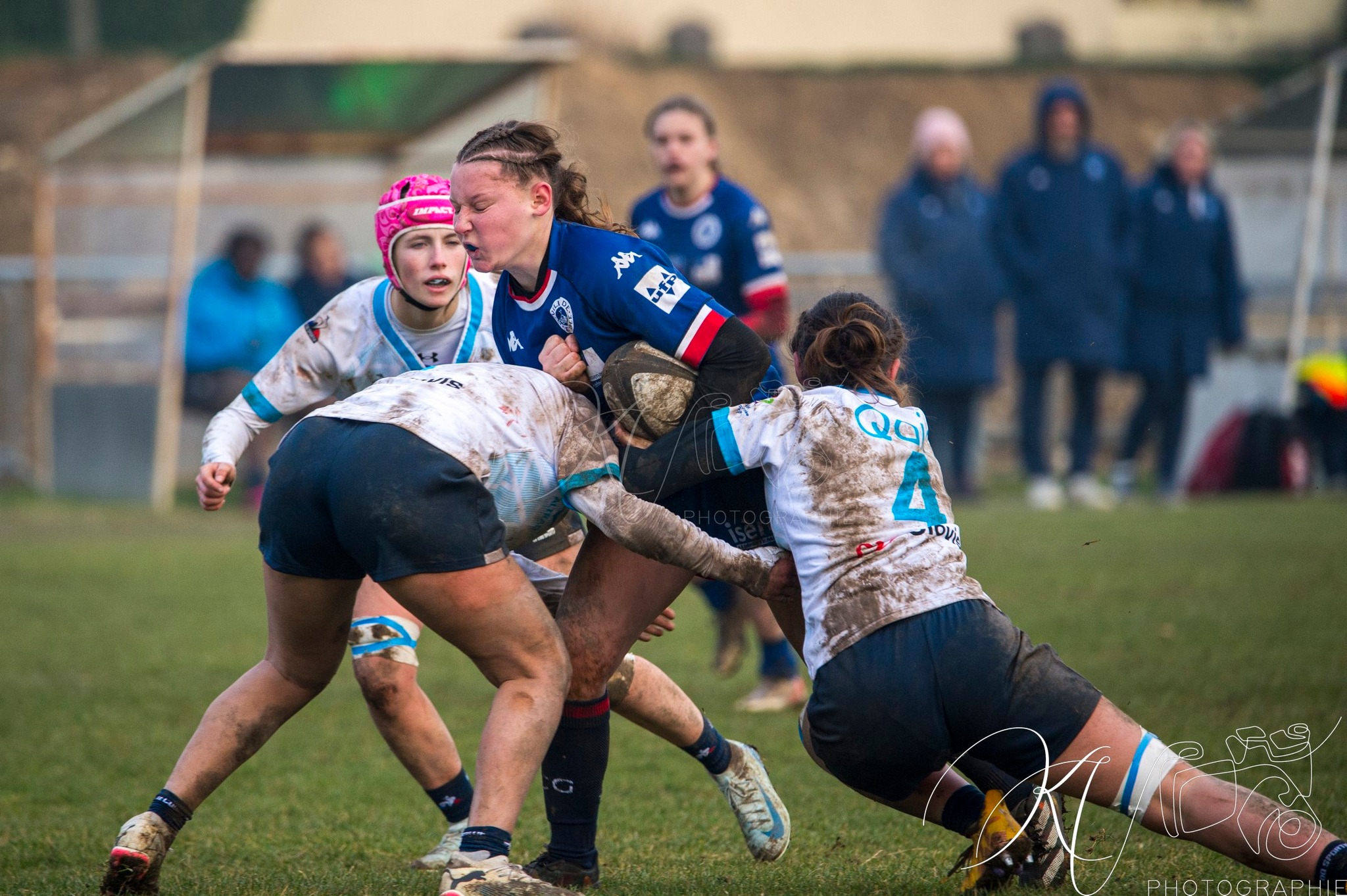  FC Grenoble Rugby - Montpellier Hérault Rugby - Rugby - FFR 2025 - U-18 Fém - Grenoble vs Montpellier (#FFR25U18GREMON1) Photo by: Karine Valentin | Siuxy Sports 2025-01-18