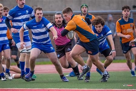 RSEQ 2025 - Demi-finale Rugby M - Cegep André-Laurendeau vs College Dawson