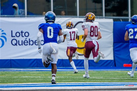RSEQ 2025 - Football Universitaire - Carabins de Montréal (41) vs (14) Stingers de Concordia - Match