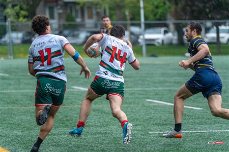 RQ 2025 - Super Ligue M - Rugby Club de Montréal (15) vs (31) Town Mount Royal - 2nd half - Reel Juan