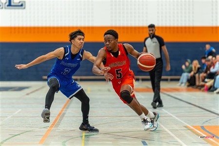 RSEQ 2025 - Basketball M D2 - André Laurendeau (66) vs (75) Dawson College