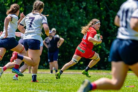 RQ 2025 - Super Ligue Fém - SABRFC (14) vs (43) Club de Rugby de Québec