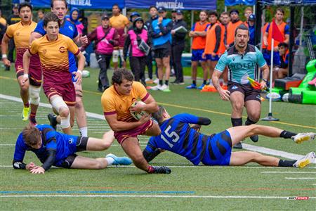 RSEQ 2025 - Rugby M - Université de Montréal vs Concordia University - Première mi-temps