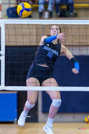 RSEQ 2025 - Volleyball F - 1/2 finale 3 - U de Montréal (3) vs (0) McGill