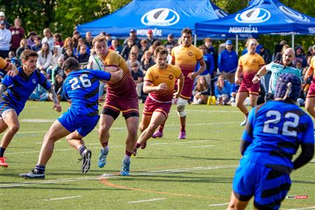 RSEQ 2025 - Rugby M - Université de Montréal vs Concordia University - Deuxième mi-temps