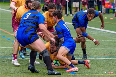 RSEQ 2025 - Rugby M - Université de Montréal vs Concordia University - Première mi-temps