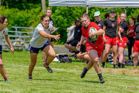 RQ 2025 - Super Ligue Fém - SABRFC (14) vs (43) Club de Rugby de Québec