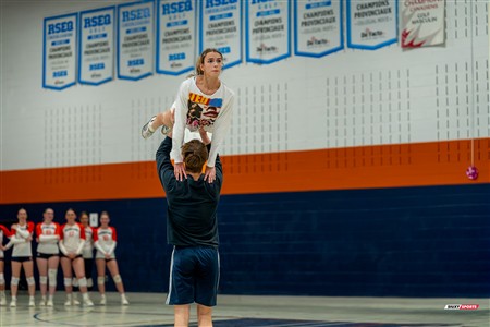 Représentation théâtrale d'avant match - Volleyball