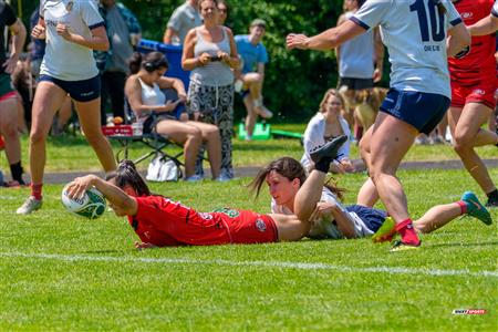 RQ 2025 - Super Ligue Fém - SABRFC (14) vs (43) Club de Rugby de Québec