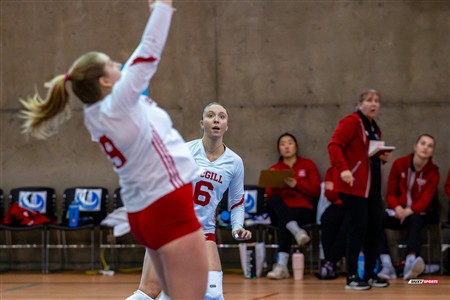 RSEQ 2025 - Volleyball F - 1/2 finale 3 - U de Montréal (3) vs (0) McGill