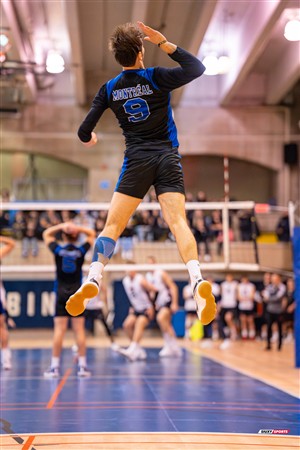 RSEQ 2025 - Volleyball M - Université de Montréal (3) vs (0) UNB