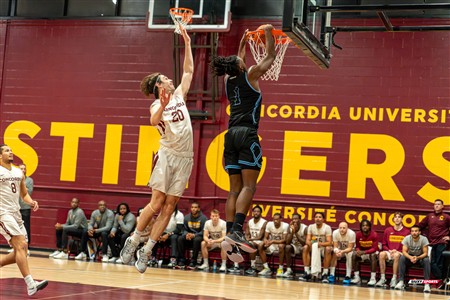 RSEQ 2025 - Basketball M Démi Finale - Concordia (77) vs (70) UQAM