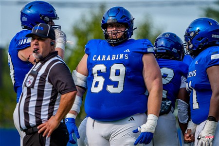 RSEQ 2025 - Football Universitaire - Carabins de Montréal (41) vs (14) Stingers de Concordia - Match