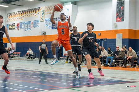 RSEQ 2025 - Basketball M D2 - André Laurendeau (75) vs (79) Collège Ahuntsic