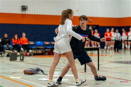 Représentation théâtrale d'avant match - Volleyball