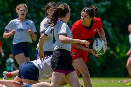 RQ 2025 - Super Ligue Fém - SABRFC (14) vs (43) Club de Rugby de Québec