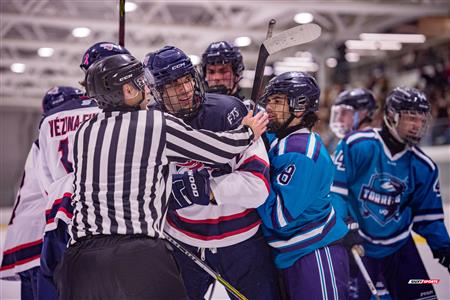 RSEQ 2025 - Hockey M D2 - Piranhas ETS vs Torrents Université du Québec en Outaouais - Match
