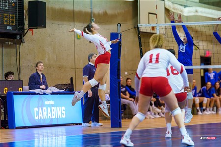 RSEQ 2025 - Volleyball F - 1/2 finale 1 - U de Montréal (1) vs (3) McGill