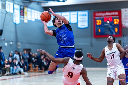 RSEQ 2025 - Basketball M D2 - Ahuntsic (75) vs (87) Dawson