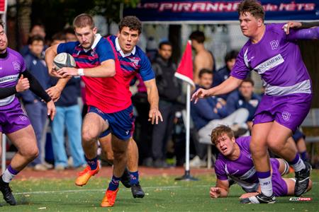 RSEQ 2025 - Rugby M - Piranhas ETS vs Bishop's Gaiters - Reel 1