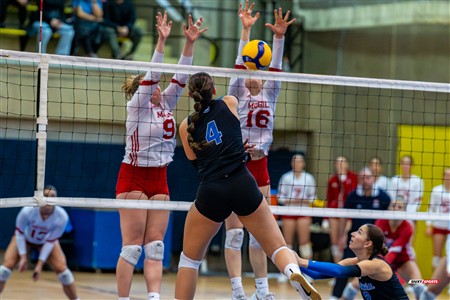 RSEQ 2025 - Volleyball F - 1/2 finale 3 - U de Montréal (3) vs (0) McGill